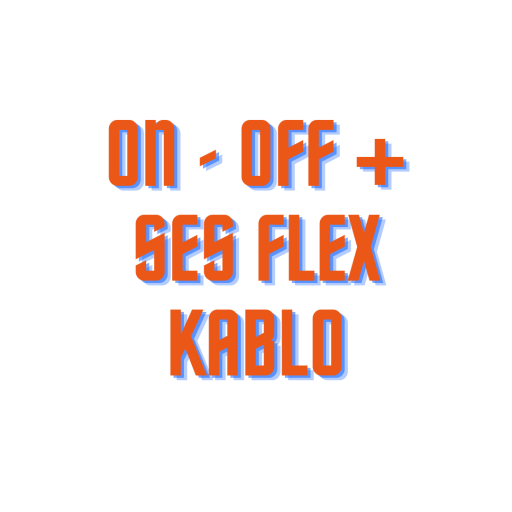 On - Off + Ses Flex Kablo